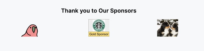 homepage sponsors