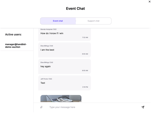 Event Chat