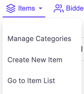 manage categories